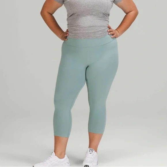Lululemon Wunder Train High Rise Crop 21’ - Picture 1 of 5